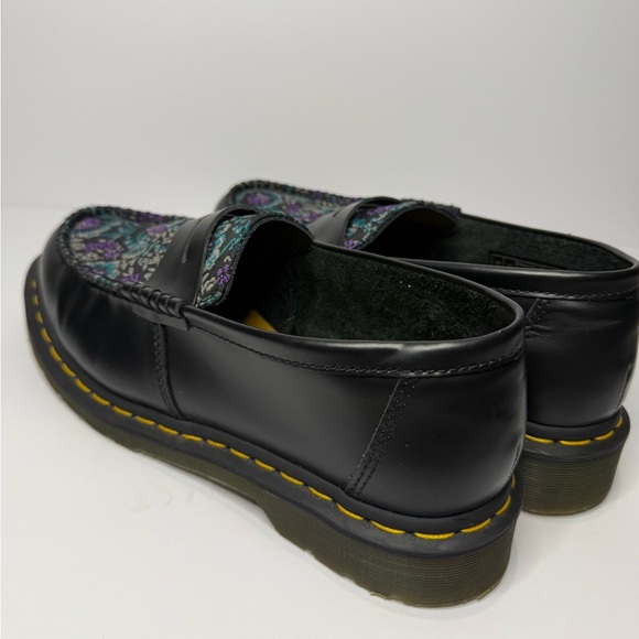Dr. Martens Floral Brocade Penny Loafers Men’s Size 11 Women’s Size 12 - Picture 3 of 10